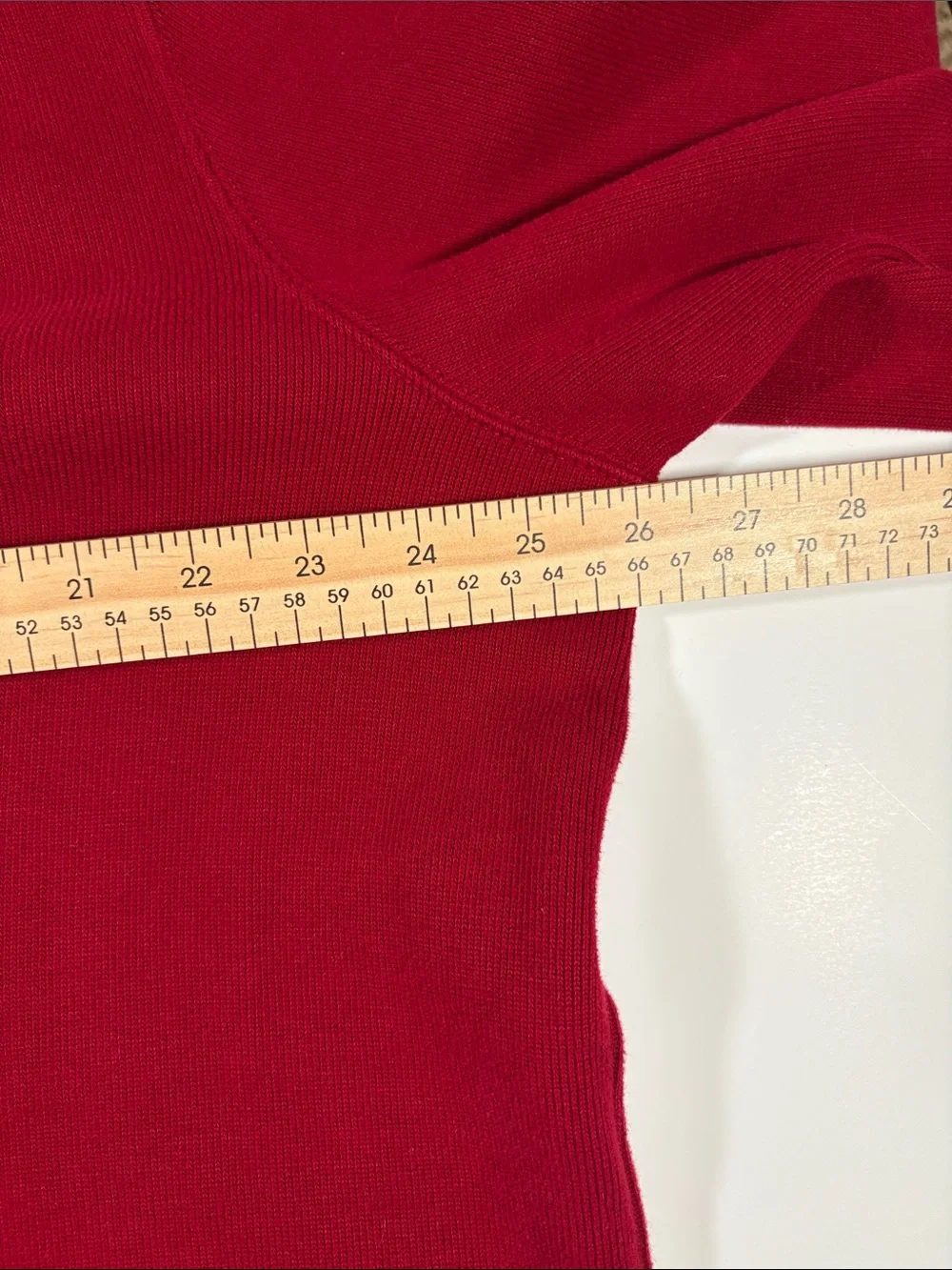 Polo by Ralph Lauren Red Half-Zip Pullover Sweater